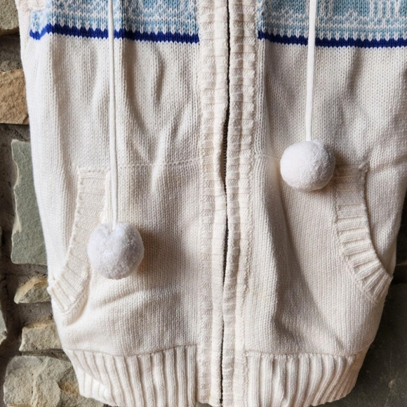 NWT- Le Tigre zip-up sweater vest- size small - Picture 3 of 7